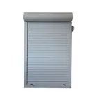 White Upvc Profile Basswood Rolling Shutter Windows