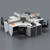 Office Furniture Aluminum Partition Small Office Cubicle Workstation