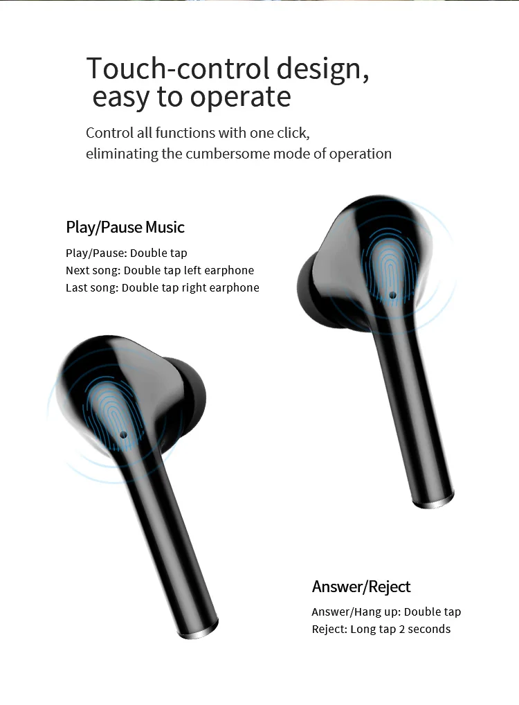 Best Selling New Wholesale Single Ear Binaural M6s Bluetooth True Wireless Stereo Earbuds - ANKUX.COM
