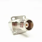 TNC Female Bulkhead Four Hole Flange Panel Mount RF Connector
