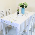 Custom Design Wholesale Waterproof Tablecloth Anti Fouling Anti Oil Environmental Protection Cloth Wedding Tablecloth
