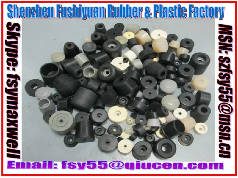 Rubber Square Pipe Stopper / Chair Leg Hole Plug Tip Cap / Hard Plastic