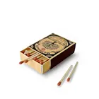Customized Colourful Triangular Cardboard Display Rack Packed Matches