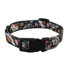 Customized Patterns Design Heat Transfer Printed Dog Collars , Sublimation Dog Collar