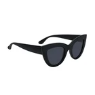 UV Protection Cateye Sunglasses,Mirrored Flat Lens Women Fashion Glasses