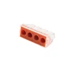 Factory Directly Push Wire Wiring Connector PCT-104D terminal block
