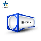 HFC134a Car refrigerant Gas r134a in 15 metric ton Iso tank