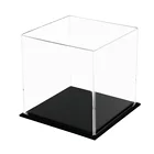 Acrylic Baseball Display Cube with Black Base