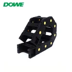 H40x100 Enclosed Towline Yellow Strength Towing Chain For CNC Conveyor Cable Drag Track