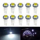 T5 5050 1SMD Instrument Light bulb Wedge LED White Green Yellow Pink Red Blue Car Auto Dashboards Gauge Bulbs