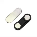 Bulk cheap custom shape name badge magnetic plastic magnet button