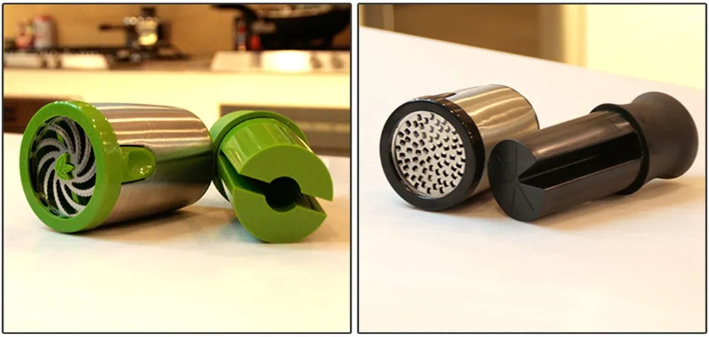 Herb Spice Grinder Mill Hot Portable Manual Salt Spice Pepper Grinder Muller Parsley Shredder Chopper Seasoning Grinding KC1126