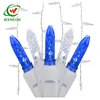 Whole Set IP65 Outdoor White Wire 70 Led M5 Icicle String Light