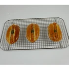 100% Stainless Steel Cooling and Baking Rack - Cool Cookies, Cake, Bread, Pie Oven Safe Wire Grid for Roasting