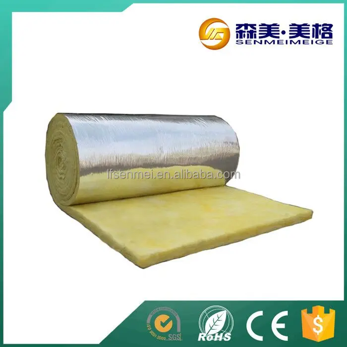 High Density Fiberglass Insulation Board Fireproof Insulation Roll 