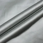 Howmay stretch satin silk fabric 19m/m 43" 114cm 95% silk 5% spandex fabric silver for dress pajamas