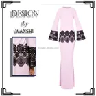 Manufacturer latest modern moroccan kaftan dress baju kurung manik