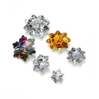 Factory high quality clothing decorated plastic acrylic crystal buttons