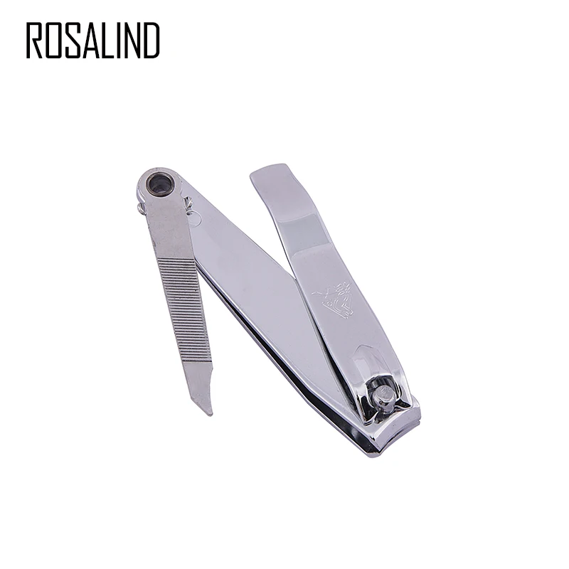 ROSALIND-1PC-High-Quality-Nail-Electroplating-Bright-Silver-Scissors-Stainless-Steel-Cuticle-Nipper-Nail-Clippers-Professional