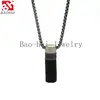 /product-detail/mens-and-boys-simple-necklace-vial-made-of-stainless-steel-with-black-bands-for-cremation-jewelry-60467652168.html