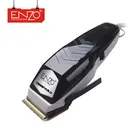 ENZO High quality wholesale newest barber shaver hair cutting machine professional black electric hair clippers trimmer