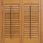 fixed louver interior painting pvc shutters
