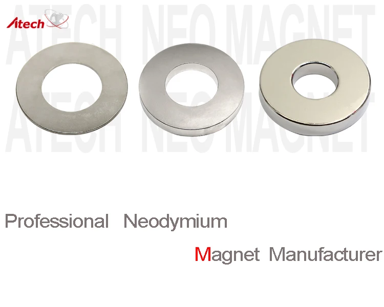 High Quality Neodymium Magnet 4 Pole Magnet Ring