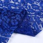 Dress textiles polyester warp knit cotton nylon spandex stretch mesh fabric