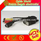 high quality DVI to AV 3 RCA male component video cable/ converter cable