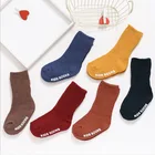 nicked yarn socks kids soft sweat-absorbent socks warm breathable stockings for babys