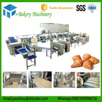 Food Production Croissant Making Machine Automatic