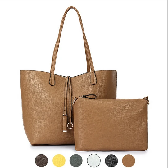Large Composite Bag Vintage Women Shoulder Bags Candy Color Women PU Leather handbags Fashion Women Handbags Hot Sale 2015