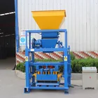 Cinder block cement block brick making machine/production equipment