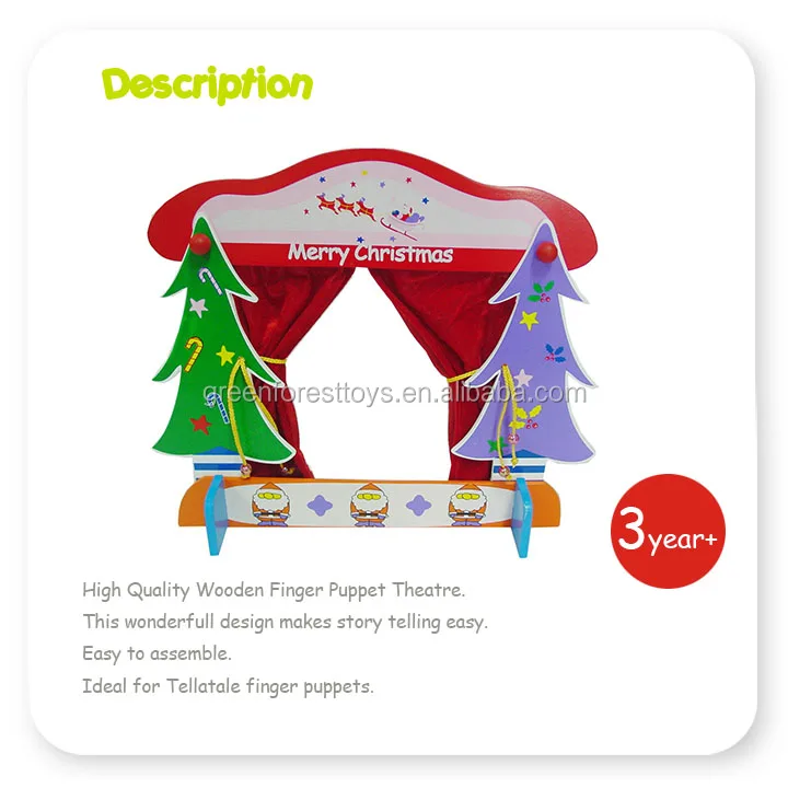 wood puppet theatre, wooden puppet theatre