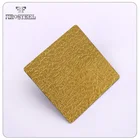 Linen Decorative Pattern Sheets Decorative 0.8mm 430 BA Linen Embossed Stainless Steel Color Coating Sheet For Wall Panels