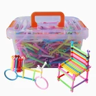 Smart stick, child development intelligence pre-school education toys Connect the toy stick