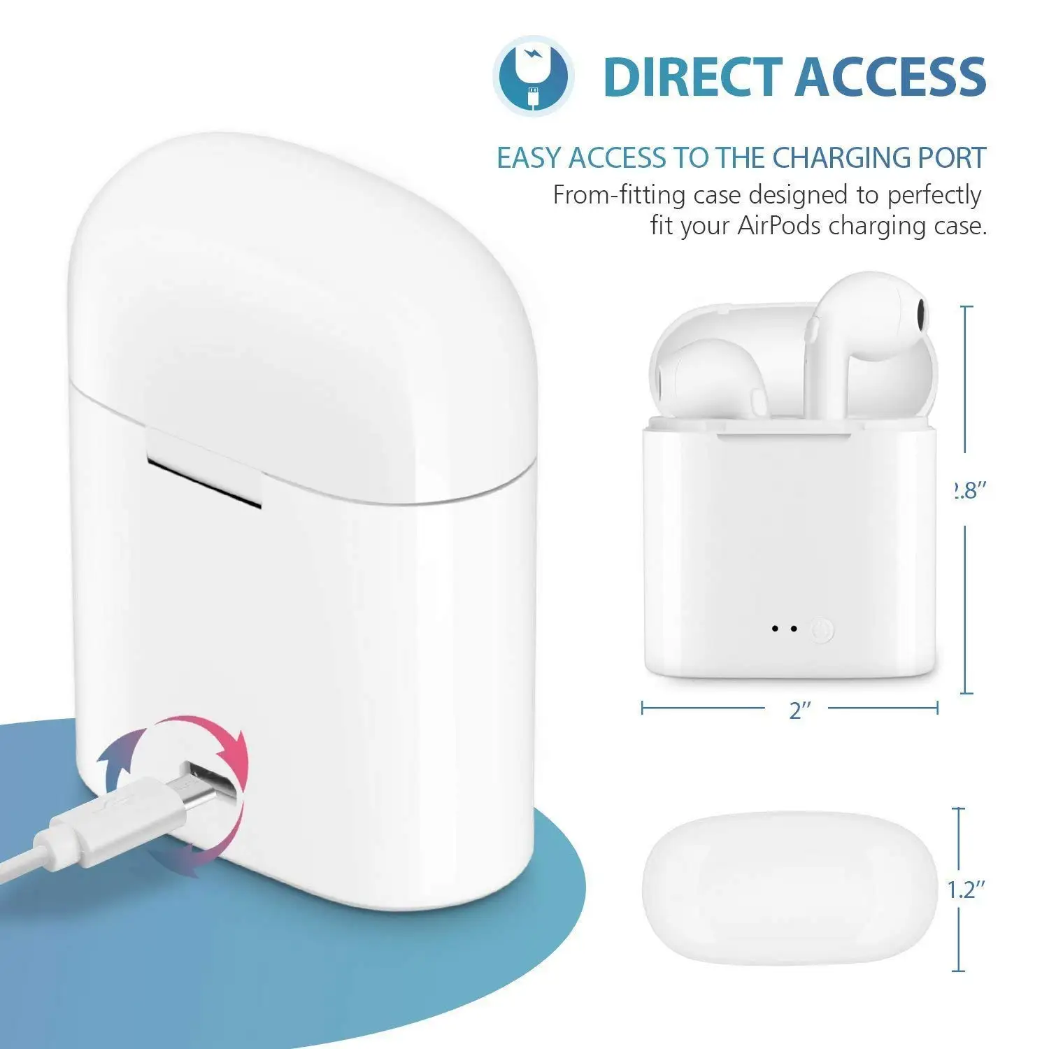 best selling products 2019 in usa earbuds wireless earphone & headphone i7s tws i8 tws i9 tws - ANKUX.COM