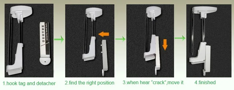 security tag detacher hook