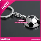 Fashion Sport Key Chain Soccer Football Metal Keychain for Multiple Keys