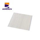 waterproof building decorative material pvc interlocking laminated wall panels
