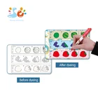 Factory Customized children coloring book Drawing Child Book Acticity Boards Magic water drawing book with pen