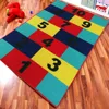 Kids Education Learning Area Rug For Floor