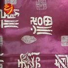 european curtain designs 100% poly jacquard curtain fabric roman shades from China textile city