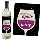 OLANTAI custom size logo bottle beer wine adhesive stickers