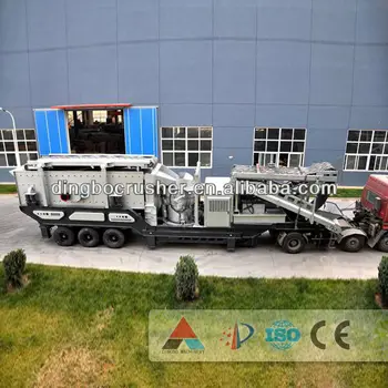 mobile crushing plant /mining machinery /impact mobile crushing plant