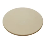 Preseasoned Kamado Accessory BBQ Grill Round Ceramic Pizza Stone