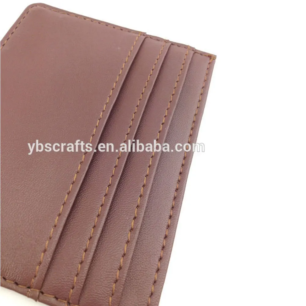 pocket leather business card organizer usage: wallet/daily use