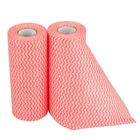 Wholesale Nonwoven Disposable Dry Wipes Microfiber Cleaning Cloth Roll