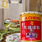 Solvent free self leveling clear epoxy 3D flooring