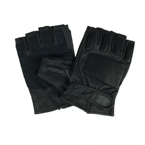 LOVESLF fashion Gloves high quality half finger leather gloves 2015